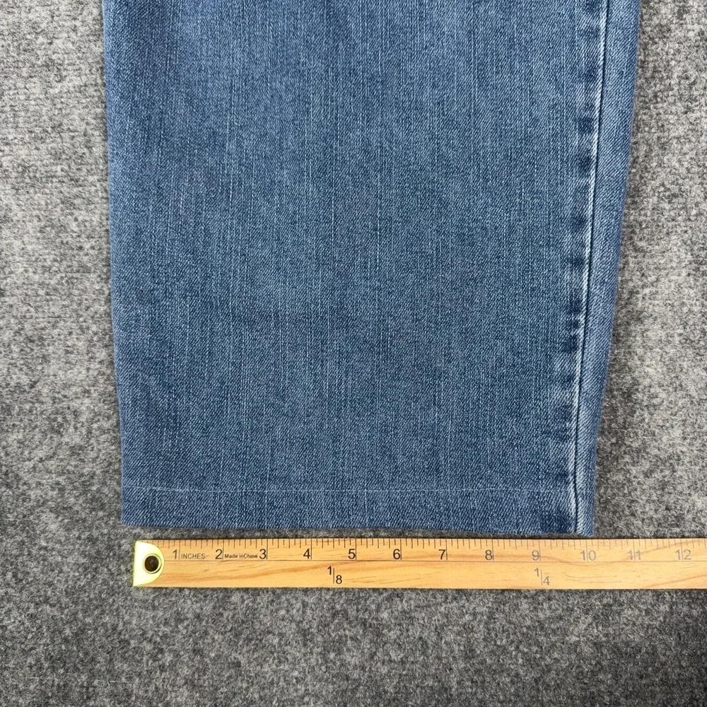 Vintage Levis 550 Relaxed Fit Jeans Mens 52x27 Blue Denim‎ Tapered Leg Hemmed